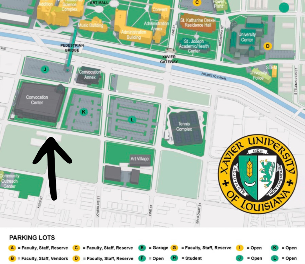 XULA Campus Map